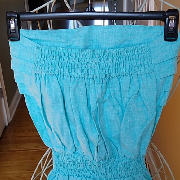 100% Linen Skort Romper - Picture 8 of 14